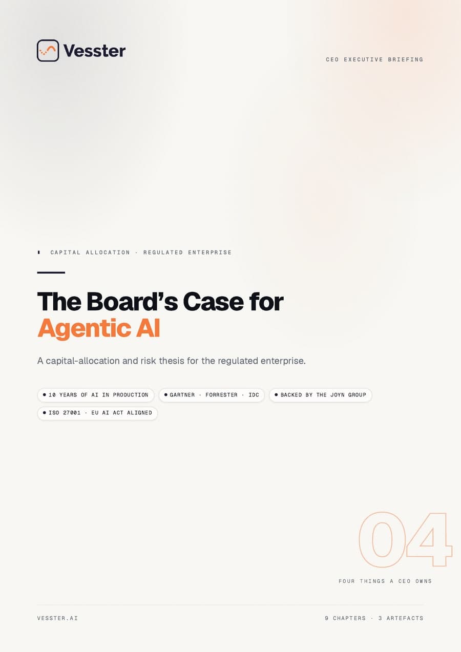 The Board's Case for Agentic AI — cover