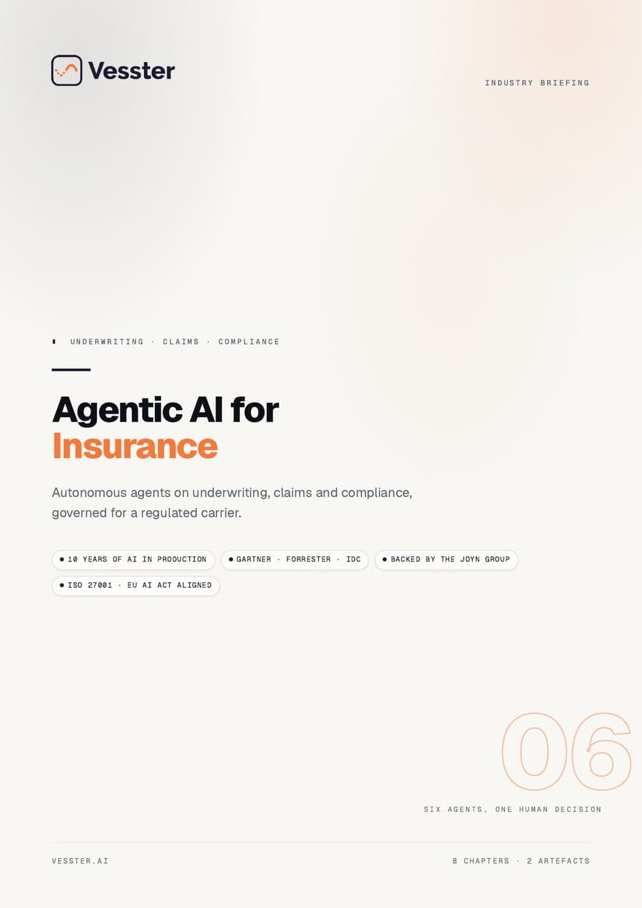 Agentic AI for Insurance — cover